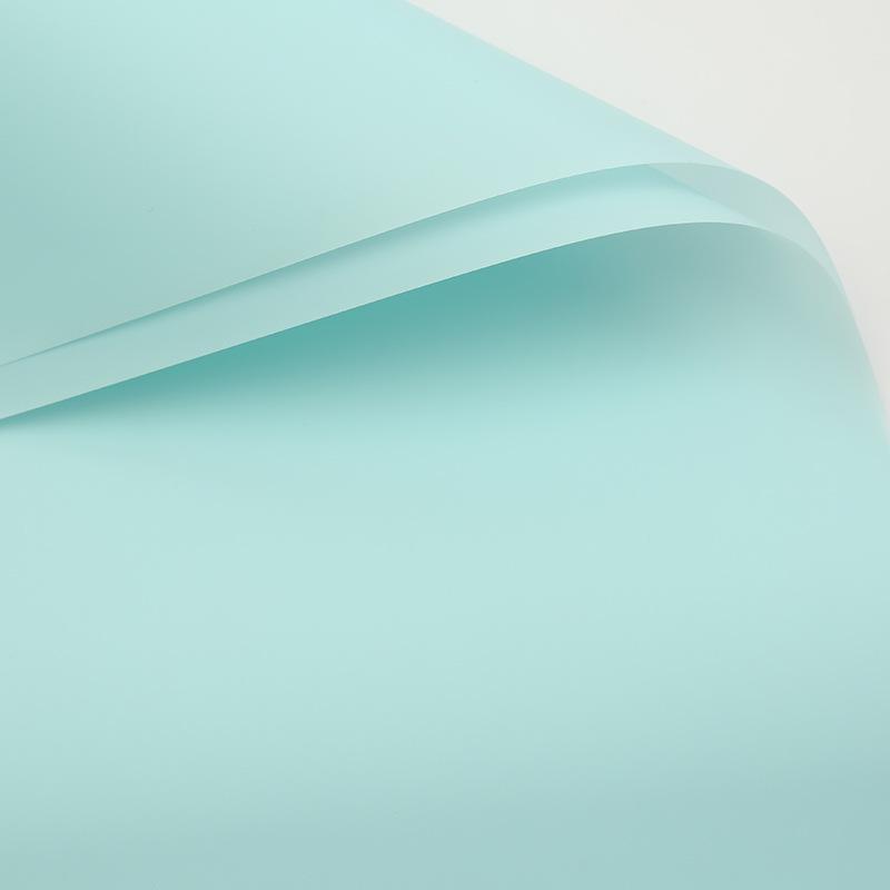 

Корейський матовий папір для пакування подарунків з квітковим принтом - Однотонний та елегантний для квіткових магазинів