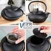 Cast Iron Kettle Teapot Teapot Infuser with Strainer for Herbal Tea 1L