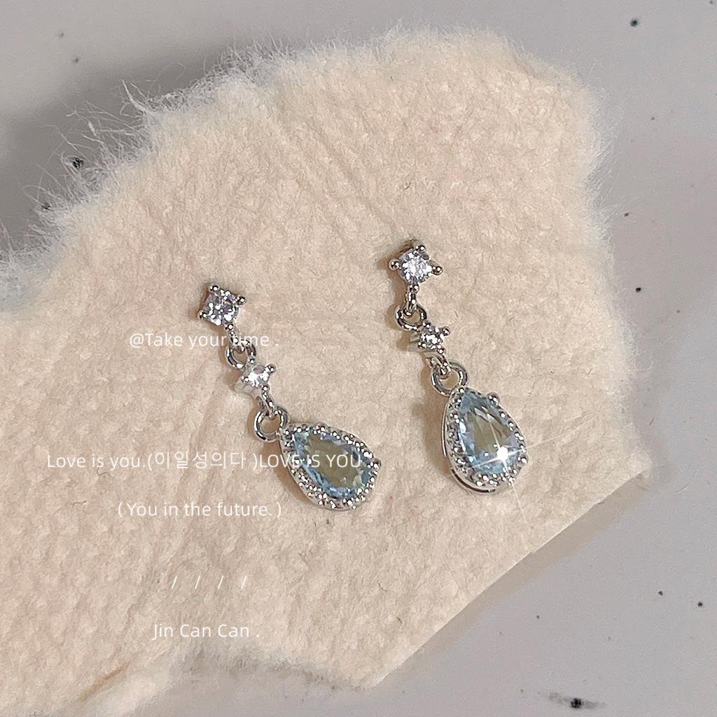 Маленькие серьги-капельки 1 pair