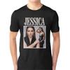 Jessica Alba Double Portrait Collage T-Shirt
