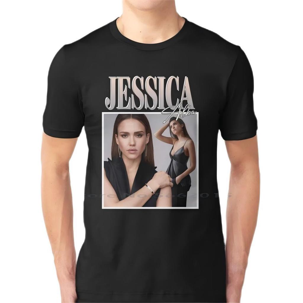 Jessica Alba Double Portrait Collage T-Shirt