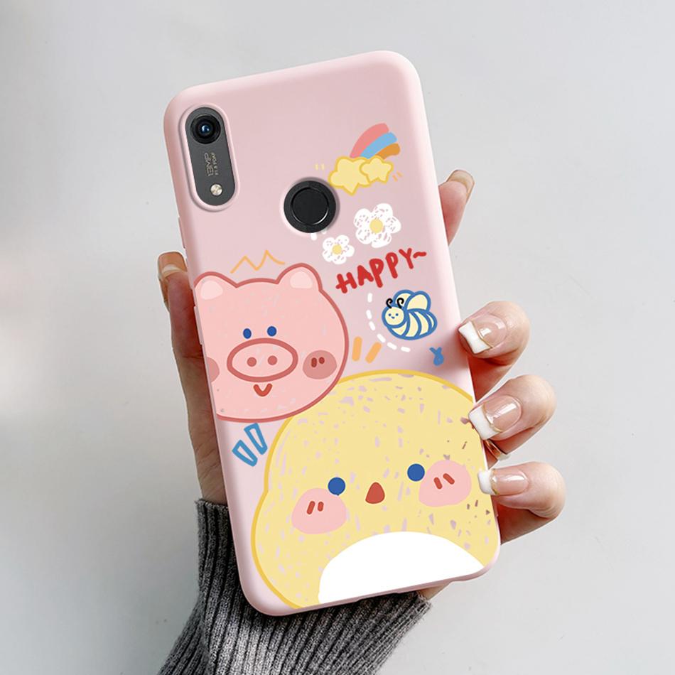 Custodia per Honor 8A Per Huawei Honor 8A Prime Cover Silicone Orso Cartone Animato Morbide Custodie per Telefono Per Honor 8A Pro JAT-LX1 JAT-L41 Bumper
