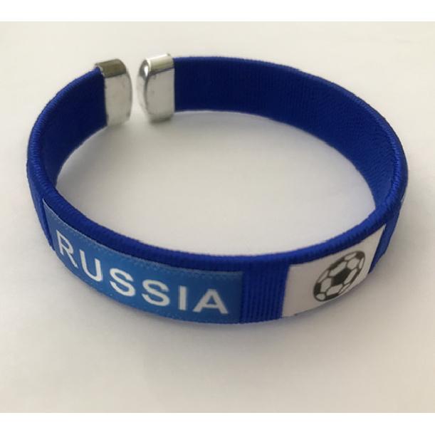 2026 World Cup Flag Bracelet Spain Sports Wristband Embroidered Bracelet Fan Supplies