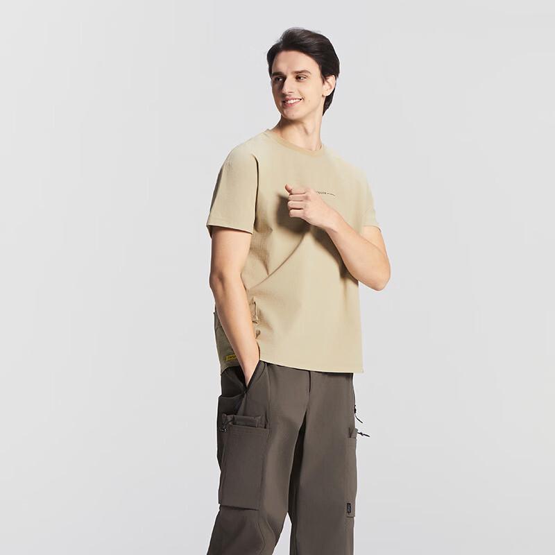 CIMALP Men s Round Neck Short Sleeve T-Shirt AMSPTX071 XL