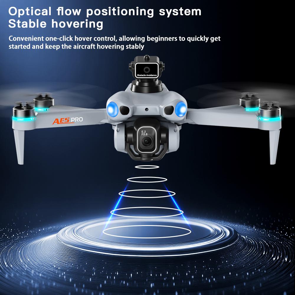 2026 NEW AE5 Drone 4K Professional 8K HD Camera Remote Control with Screen WIFI UAV Brushless Foldable Quadcopter Toy