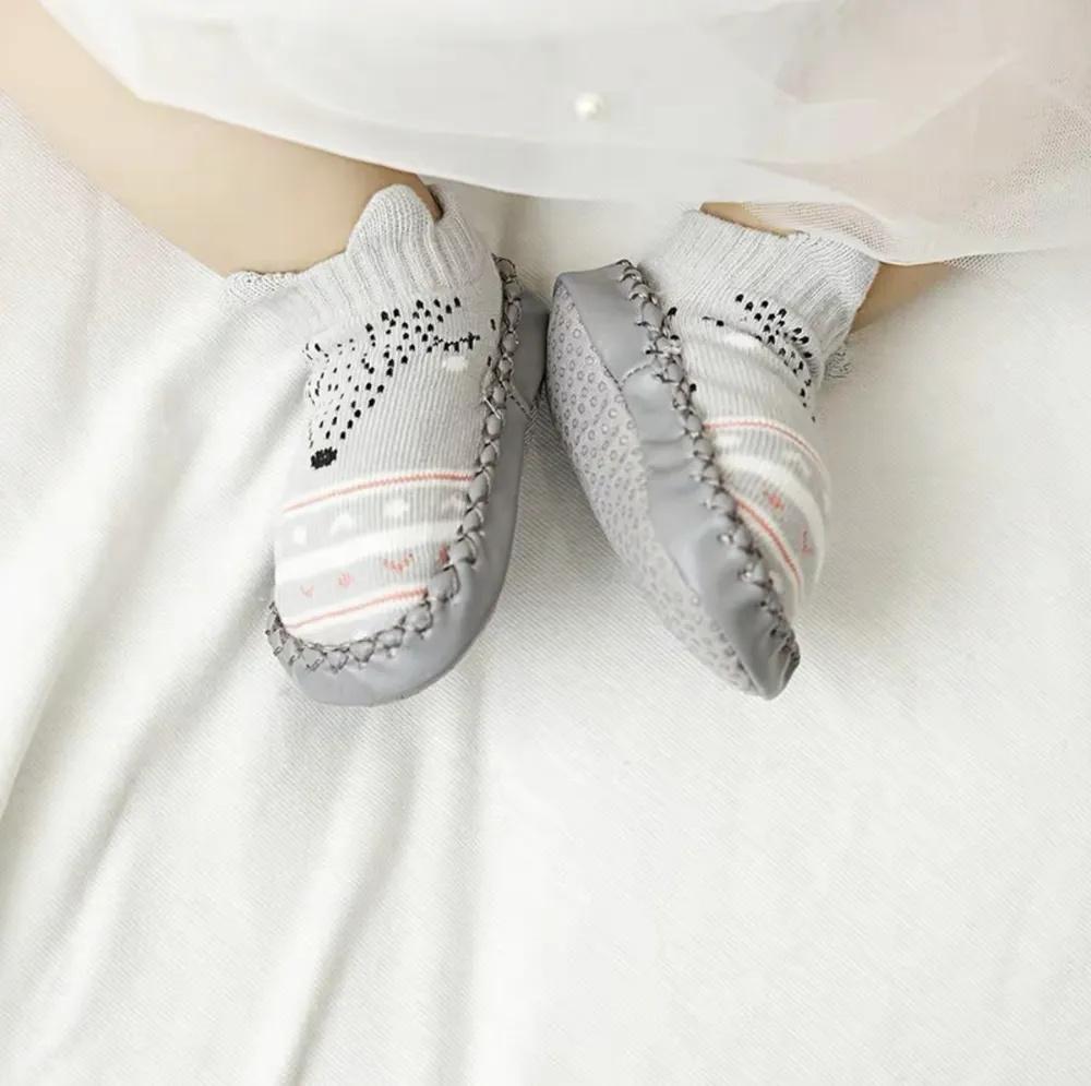 Baby Non Slip Socks Soft Sole Toddler Floor Socks Cartoon Pattern Lightweight Breathable Infant Anti Skid Socks for Early Walking