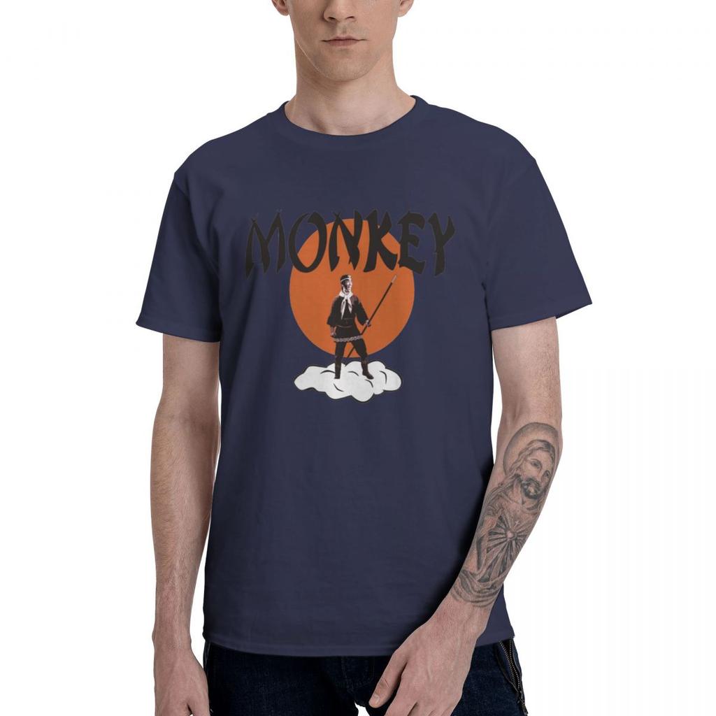 Fashion Monkey Magic T Shirt 100 Cotton Crewneck Unisex TShirts Short Sleeve PlCasual Tees Tops EU Size