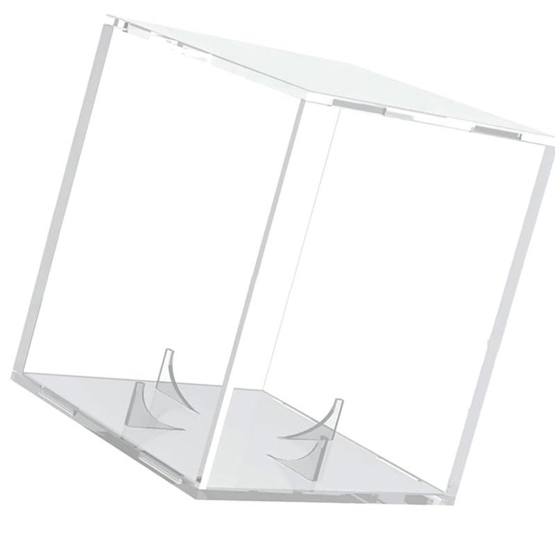 Baseball-Vitrine, Klare Acryl-Displaybox mit Ständer, Softball-Baseball-Halterbox zur Organisation & Präsentation
