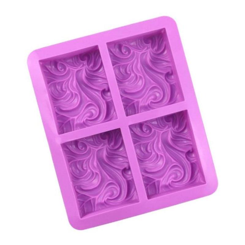 Handmade Soap Shape Aromatherapy Casting Shape 4 Hollow Shape 3D Flower 3D Wave Shape Think DIY Shape DIY Shape P4B0 SOAP SOAP SOAP