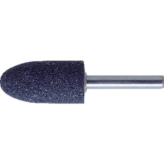 TRUSCO Mounted Grindstone Bullet X Width 50 X Shaft 6 5 Pieces Per Box A, Shape, 25 #36, (PK) MA-744P