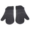 6Pcs Set Oven Mitts Hand Clip Pot Holder Silicone Heat Insulation Gloves Insulation Mat
