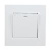 86-Type Single Pole Wall Mount One-Gang Two-Way Switch Panel