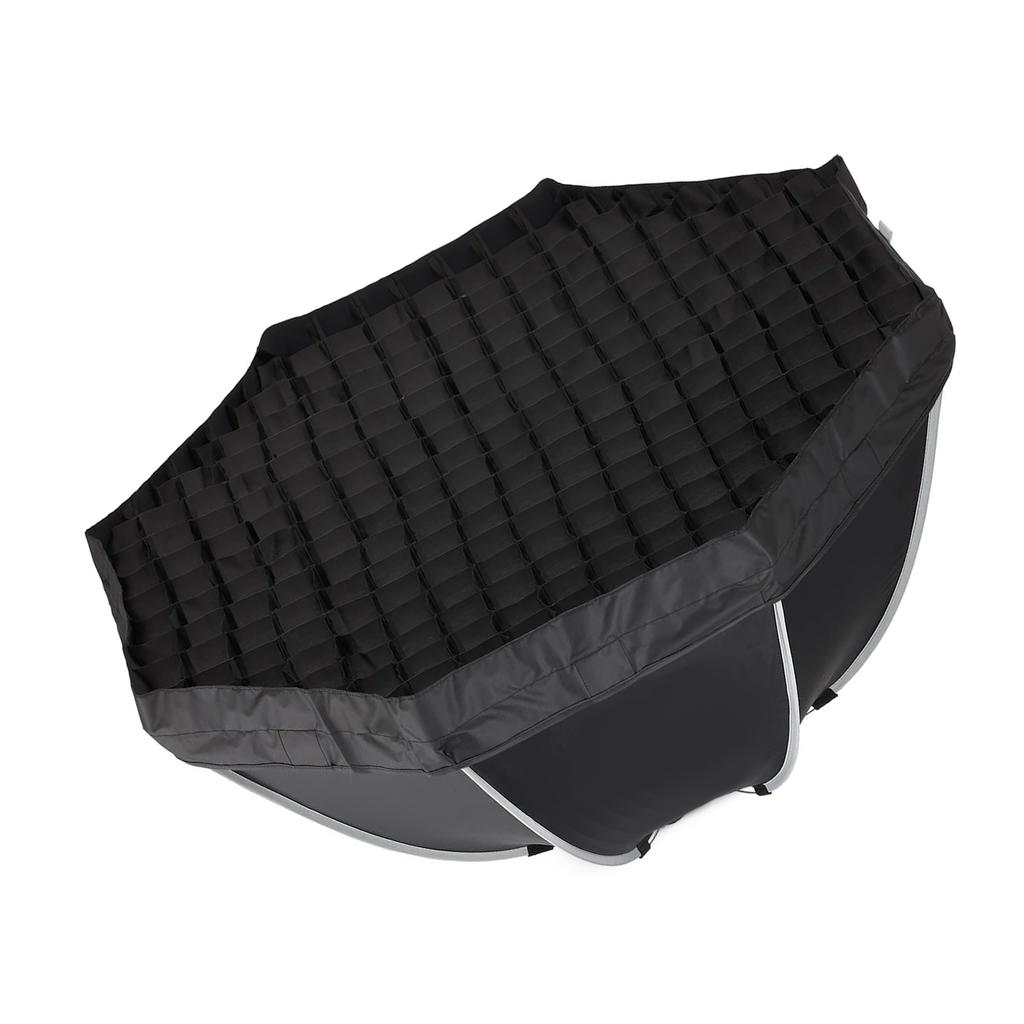 Octagonal Softbox with Bowens Mount 90cm Portable Foldable Quick Release Soft Box with Grid and Diffuser