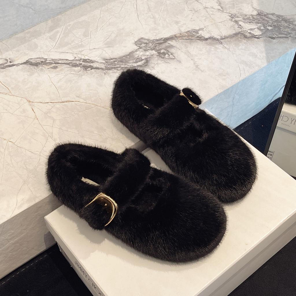 Cute Heightening Snow Boots for Women's 2025 Winter New Versatile Velvet Thickened Warm and Non-slip High-top Northeast Cotton Shoes