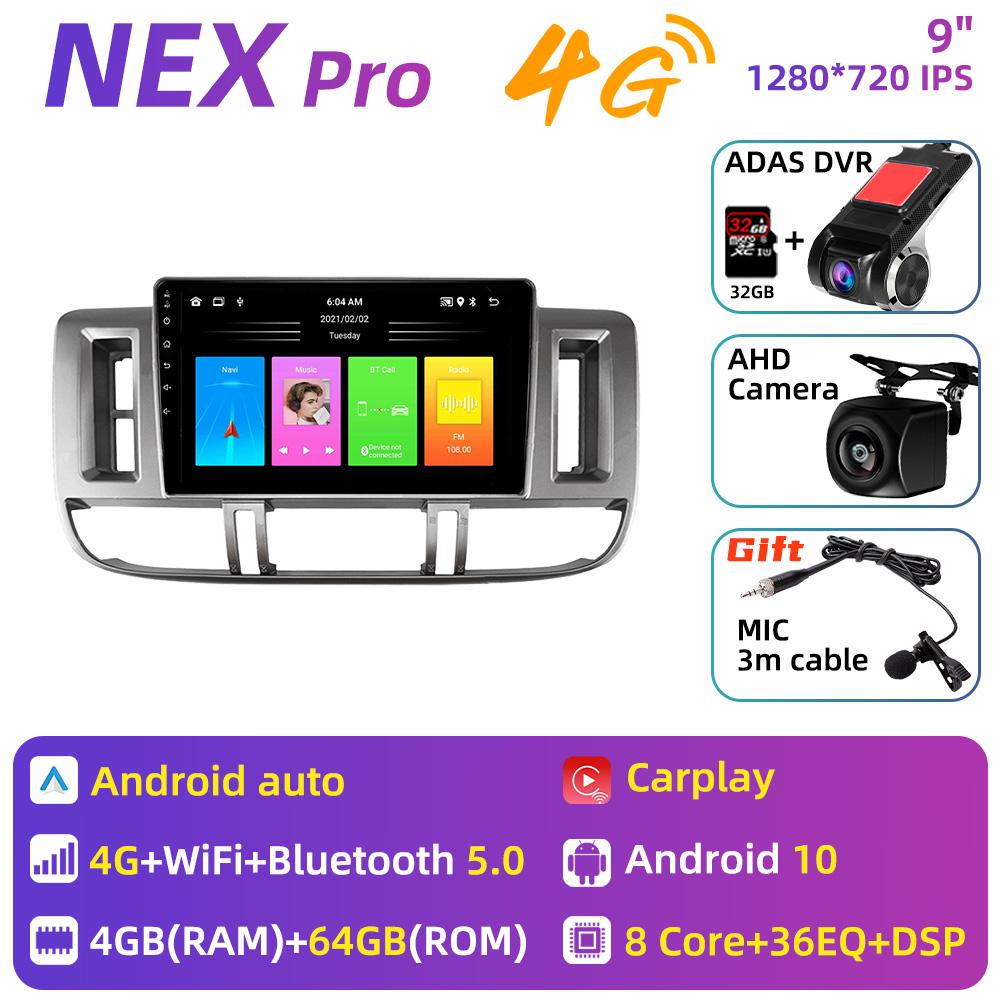 Android Car Radio for Nissan X Trail X-Trail 1 T30 2000 - 2009 2 Din Multimedia FM RDS WIFI GPS Navigation Stereo Carplay Auto