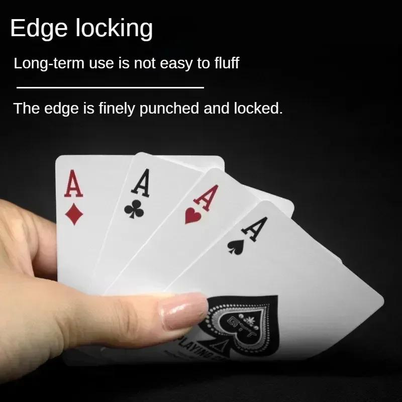 Waterproof PVC Playing Cards Game Washable Polka Dot Poker Cards Ideal for Fun Game Nights Social Gatherings for Friends Party