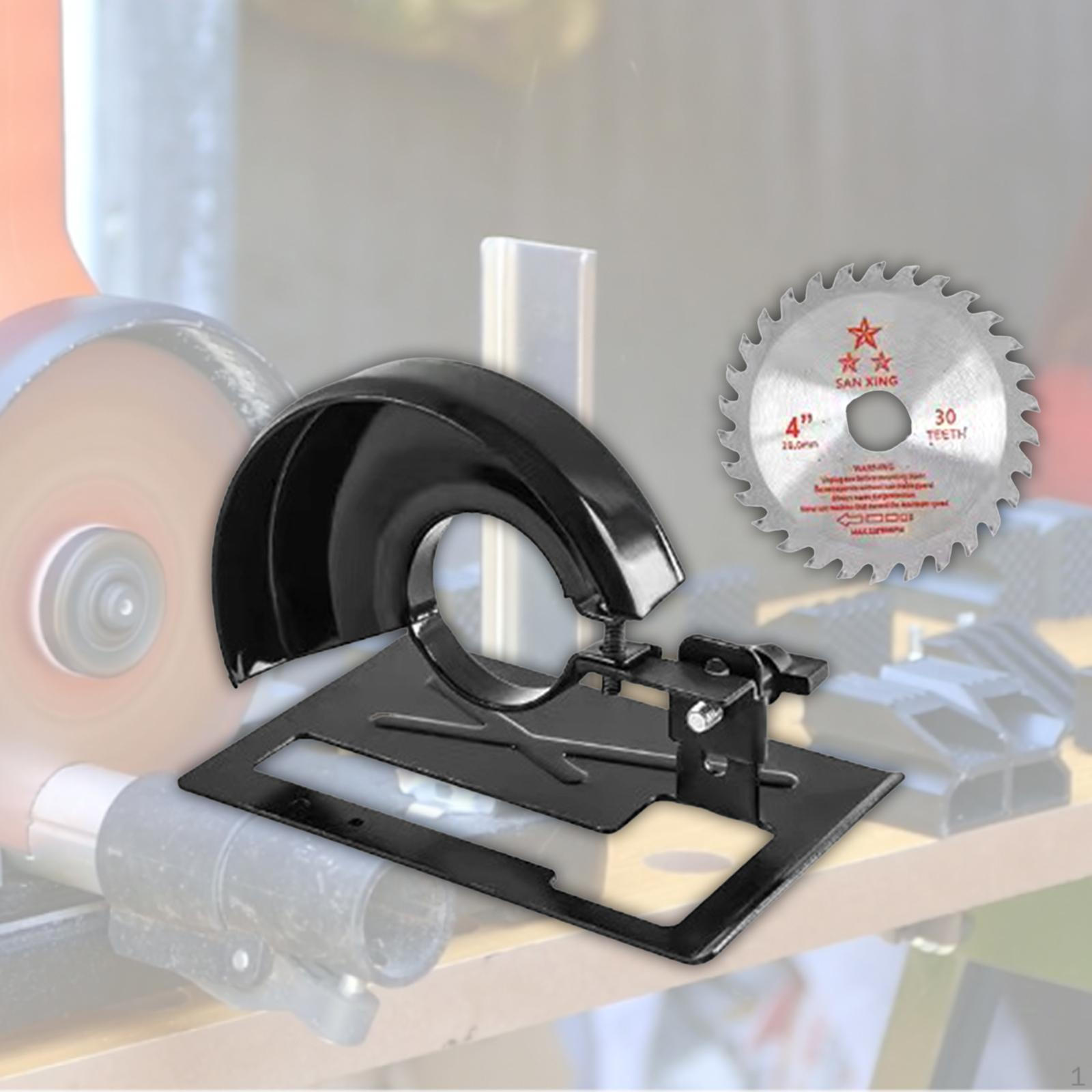 

Угловая шлифовальная машина Защитная крышка Принадлежности для шлифовальной машины, простая в установке стальная подставка для резки Style A