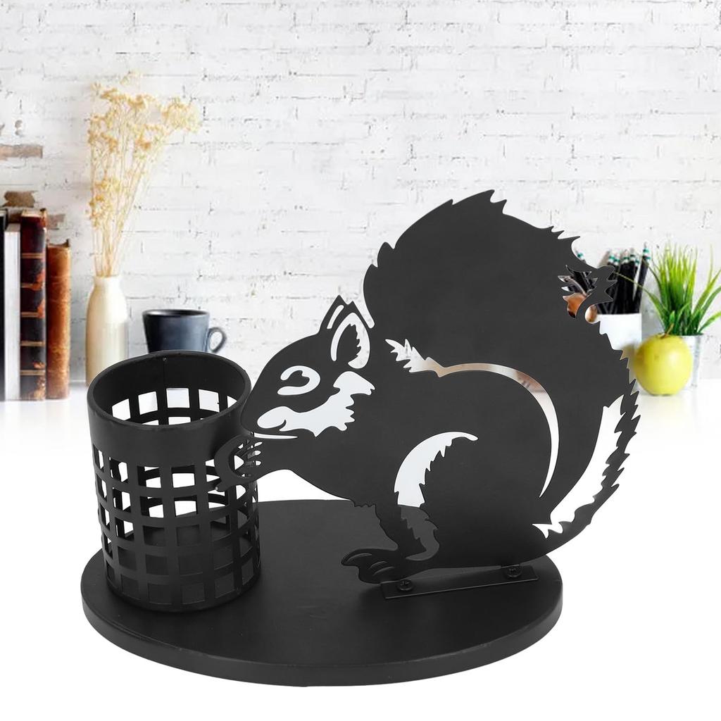 Stifthalter für Schreibtisch Niedlicher Stifthalter Metall Schreibtischzubehör Schreibtischorganizer Make-up Pinsel Stiftebecher für Heimdeko Tischdekoration