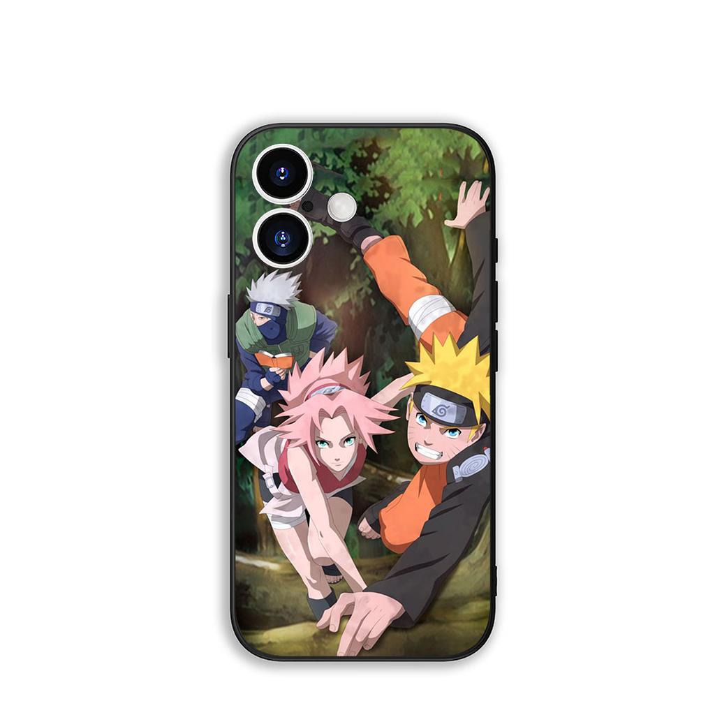 for Samsung Galaxy A55 A54 A25 A36 A17 A26 A35 A33 A34 A14 A37 S9 S20 S21 FE S10 Plus Case Haruno Sakura Narutos Kakashi Sasuke
