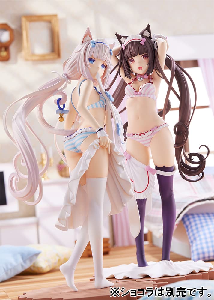 PLUM Nekopara Vanilla ~Changing Clothes Moment~ 17 Scale PVC Painted Complete Figure PF201