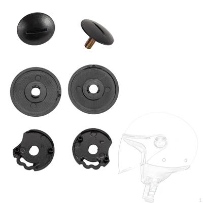 Helmets Lens Base Parts Set Replacement Professional Sturdy Practical for Half