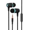 VPB S9 Electroplated Stereo In-Ear Wired Headphones with Microphone