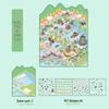 Micro Ink 3D Cartoon Decompression Stickers for DIY Miniature Scene Journals