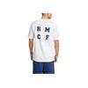 adidas Originale Vrct FW24 Real Madrid Rundhalsstrick Bequemes Kurzarm-T-Shirt Herren Tops Weiß JL6116