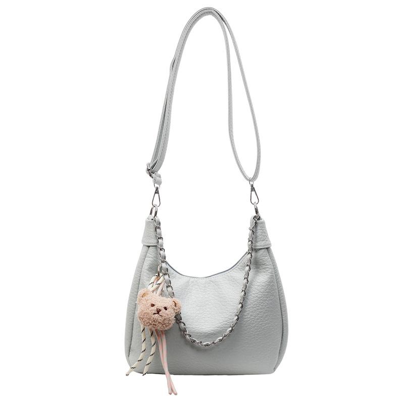 Large-capacity bag women's 2025 new summer versatile shoulder messenger bag casual niche chain dumpling bag