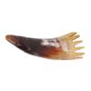 Buffalo Horn Horn Shape Hair Comb Ergonomic Handle Hair Scalp Massager  Home Use