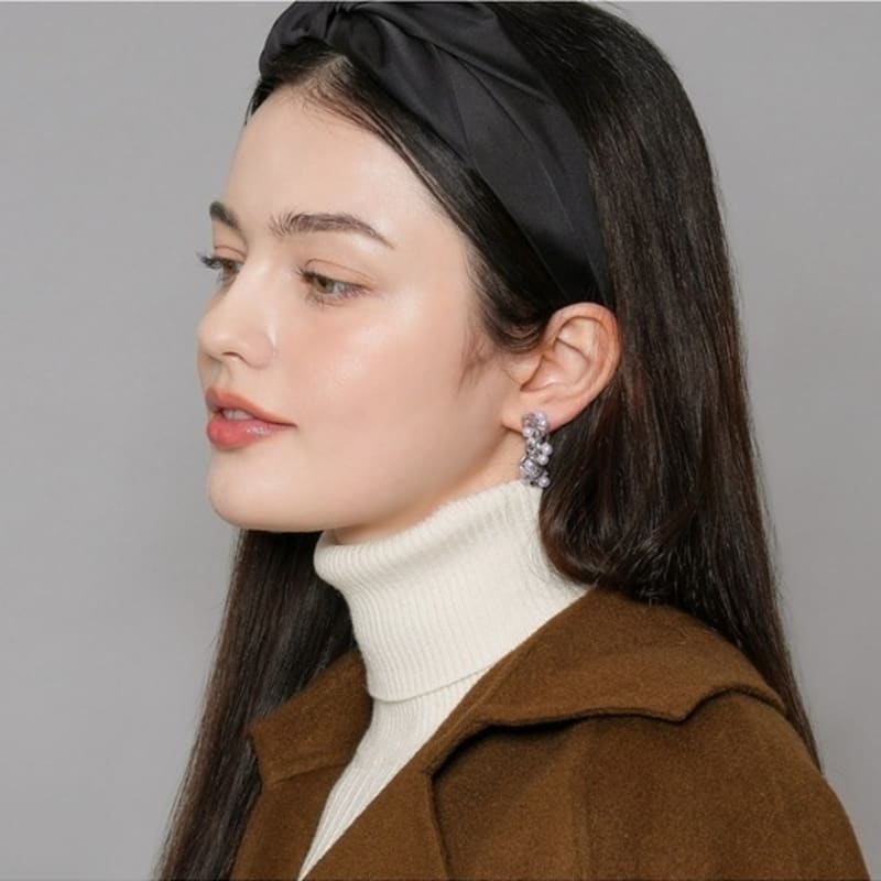 Dana Burton Streamwave Hoop Earrings