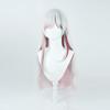Nozomi Ishigami Cosplay Wig, Silver, Red, and Blue Gradient, Heat-Resistant, Perfect for Costumes, Halloween, and Events