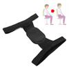Adult Unisex Posture Corrector Brace Back Spine Support Hunchback Correction BeltBlack S