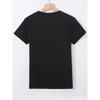 Casual Loose Round Neck T-Shirt for Women Featuring a Floral Heart Print, Suitable for Japanese And Korean Fashion Styles