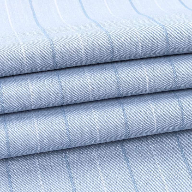 FIRS Men's Warm Business Casual Striped Flannel Shirt