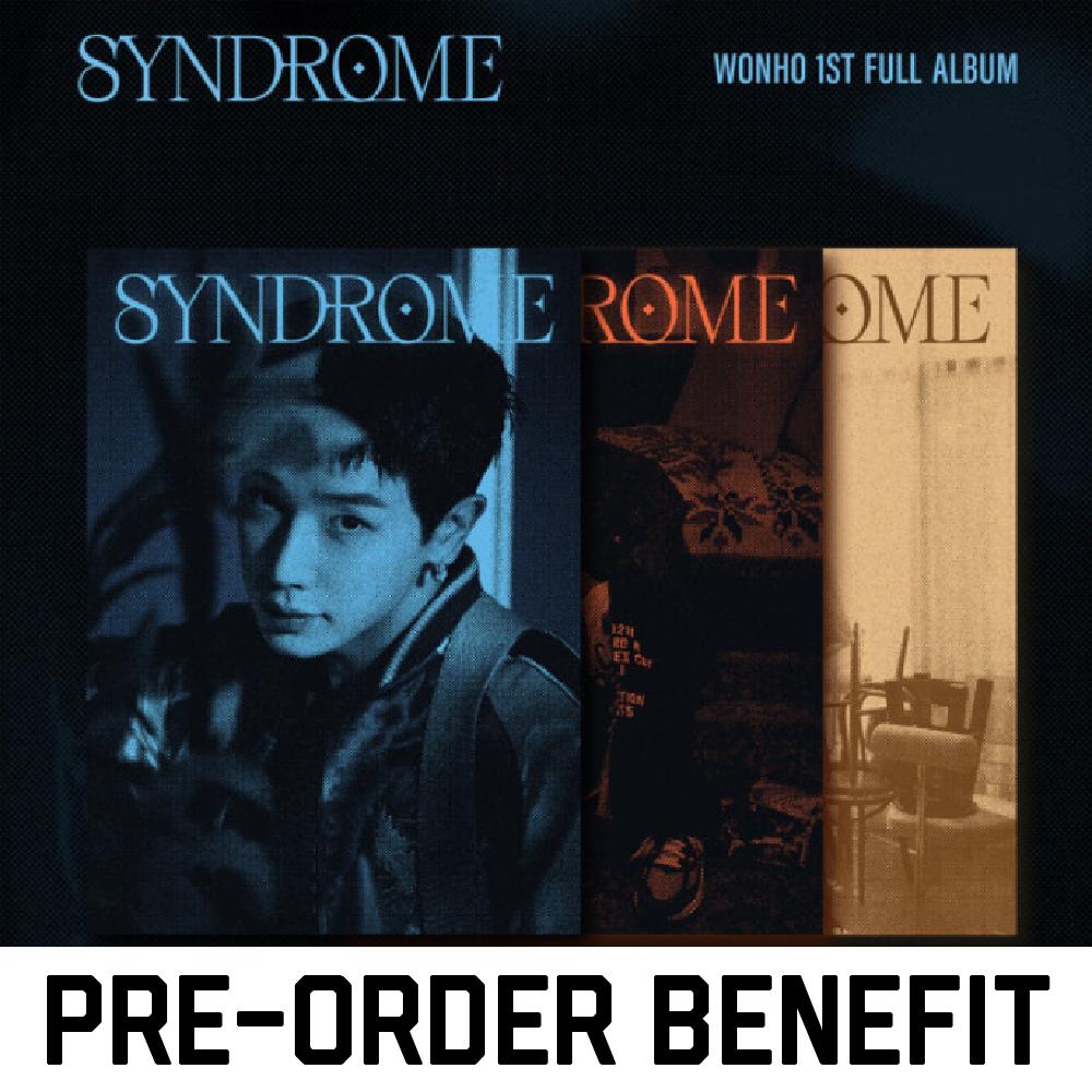 Pre-order WONHO 1st Full Album SYNDROME & POB