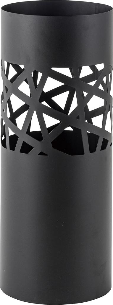 Azumaya-kk Umbrella Stand, Black, Width 19.5 X Depth 19.5 X Height 49cm (LFS-181BK)