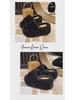 8CM Thick-Sole Fur Slippers for Women's Outdoor Wear—2024 New Autumn/Winter Warm Cotton Slippers