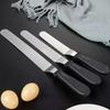 Stainless Steel Cream Spatula Baking Tools 6/8/10/12 "Cake Decorating Spatula Spread Flat Baking Pastry Tools Kitchen Supplies