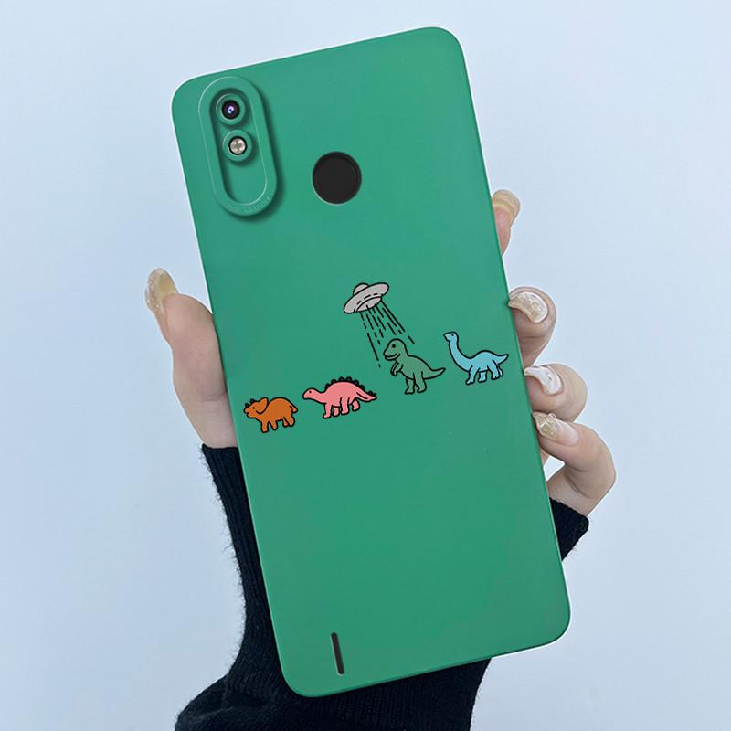 For Tecno Spark 4 Lite KC8S / Pop 3 Plus Casing Spark4 Lite Silicone Phone Case Sweet Printing Shell Lovely Painted Back Cover