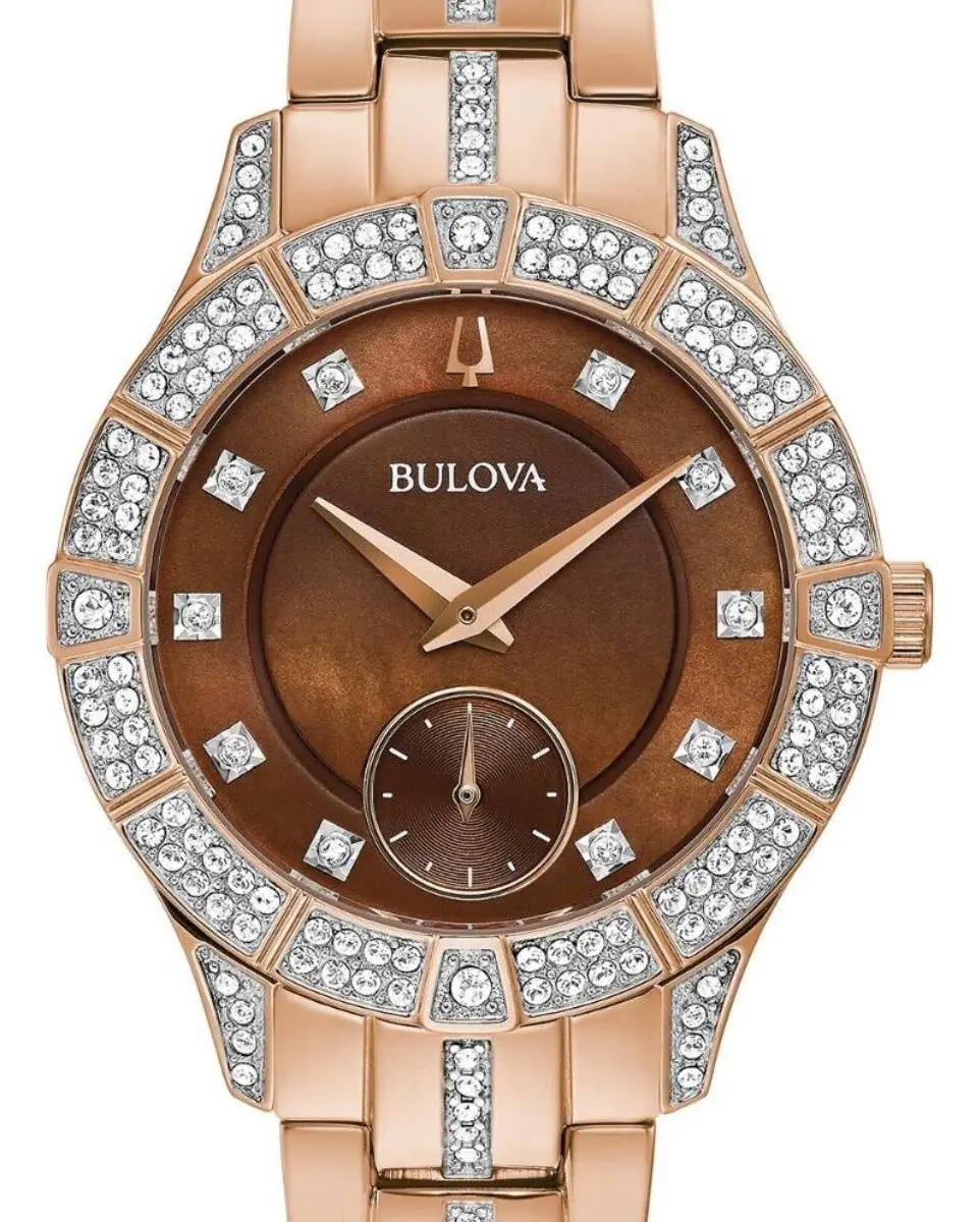 

Bulova Women s Quartz Gold Watch 98L284 золотий