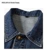 Trendy Retro American Denim Jacket: Versatile, Loose Fit for Autumn/Winter