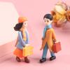 2 Pieces Of Couple Doll Toy Model Doll Decoration Miniature Home Diy Decoration