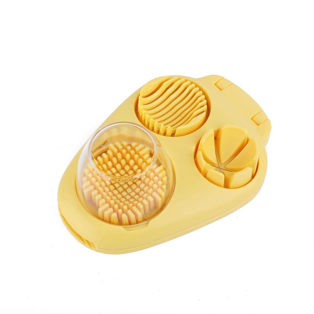 3-in-1 Multifunctional Egg and Fruit Slicer Tool