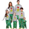 Parent-child Christmas Print Home Suit Long-sleeved Top And Pants
