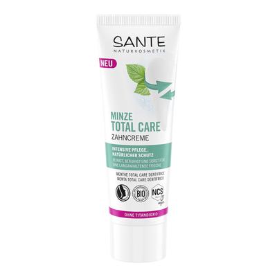 Pastă de dinți BIO Mint Total Care Protecție complexă cu Mentă cu fluor 75 ml