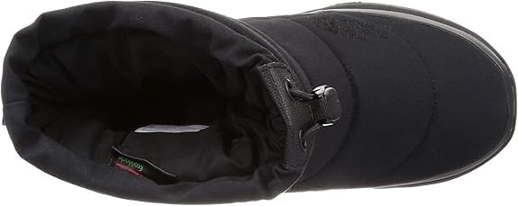 The North Face Nuptse Waterproof Bootie VII Firefly Size cm NF52272, Unisex, Black/TNF Black, 26.0