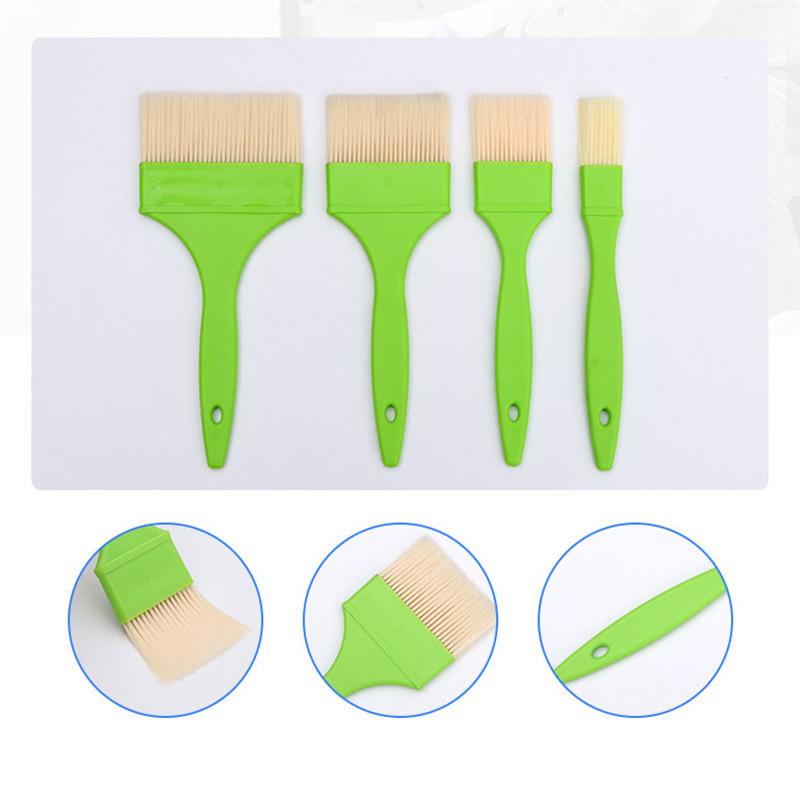 Silicone Oil Brush Barbecue Basting Brush Seasoning Sauce Cake Bread Butter Egg Heat Resistant Home Kitchen Baking Cooking Tools