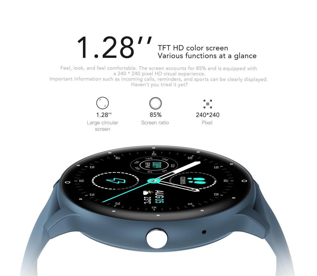 Dafit ZL02D Smartwatch: Bestseller-Anrufversion mit ZL02CPRO KI-Sprach- und Gesundheitsüberwachungsfunktionen