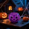 Halloween Candy Bins, Plastic Mini Buckets with Broad Openings and Carry Handle for Party Tables and Candy Chocolate Displays